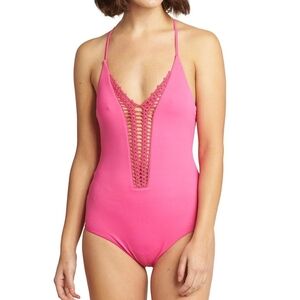 👡BILLABONG HIPPIE HOORAY SOLID ONE-PIECE SWIMSUIT SIZE M